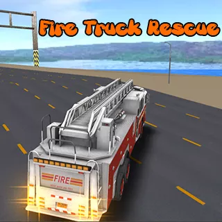 Play Fire Truck Rescue Unblocked Online