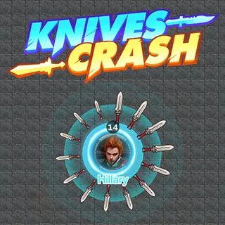 Play Knives Crash.io Unblocked Online