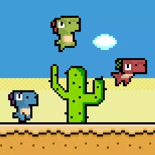 Play Pixel Dino Run Unblocked