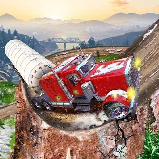 Play Semi Truck Snow Simulator