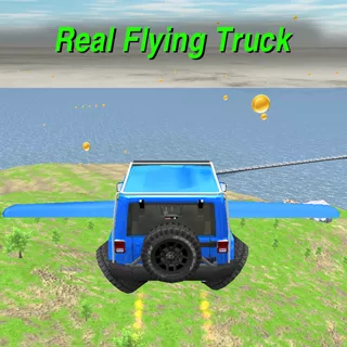 Real Flying Truck Unblocked Game